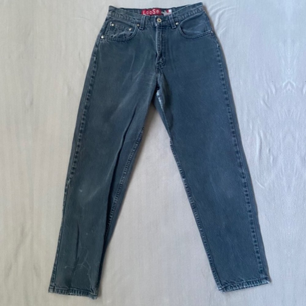 Levi's 664 Silvertab Dark Wash Grey Jeans